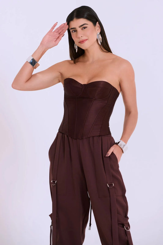 Corset en Prada Whitney